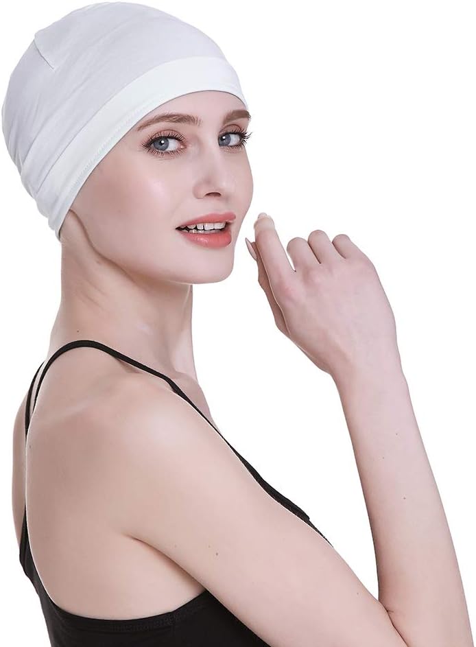 FocusCare Sleeping Cap for Hair Loss Women Chemo Headwear - Image 5